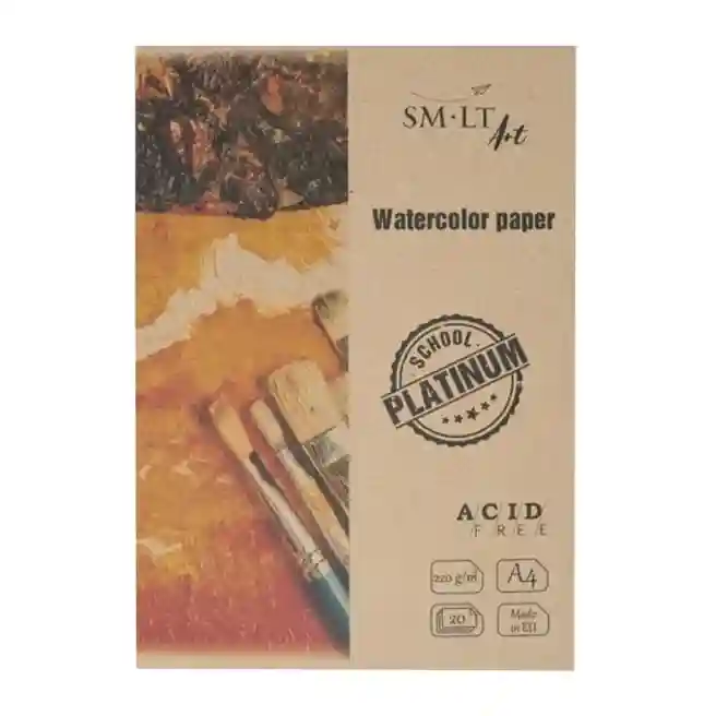 Mapă A4, Platinum, Acuarelă, 20f, 220g