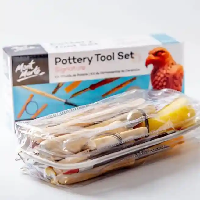 Set de unelte pentru lut Signature, 23 piese