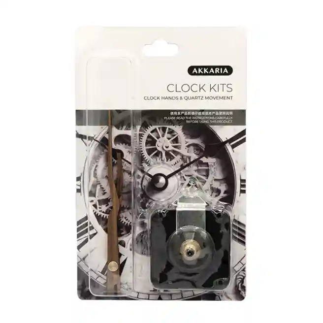 Mecanism de ceas Akkaria cu ace din lemn G2-10 (90mm/65mm)