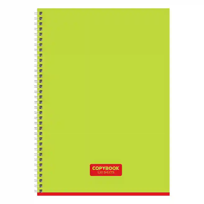 Тетрадь на спирали A4 120 листов клетка BG "Copybook"
