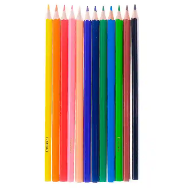 Creioane colorate rotunde ErichKrause Art Spirit, 12 culori