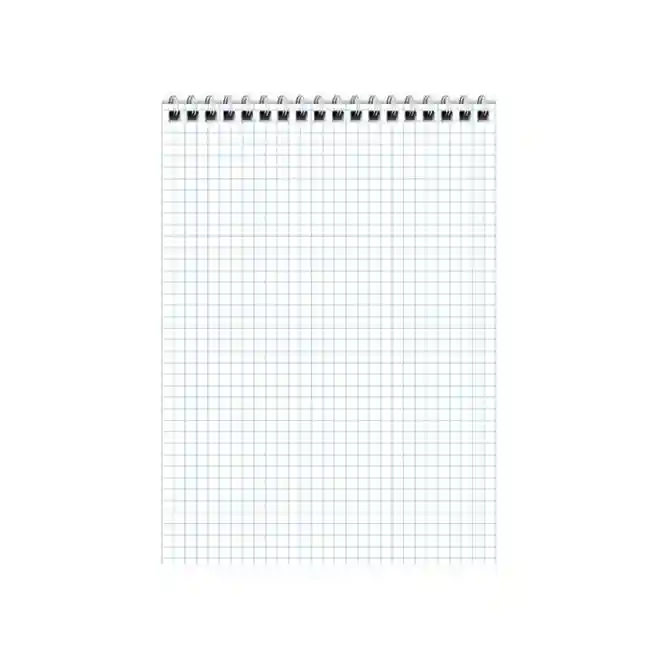 Blocnotes A5 40 foi pătrățele cu spiră BG "Amazing"