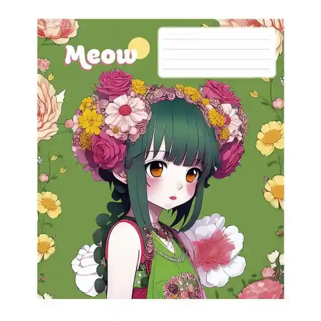 Caiet 48 foi, linie, Star Kawaii