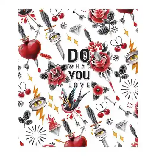 Тетрадь 48 листов, линейка, Star Do what you love