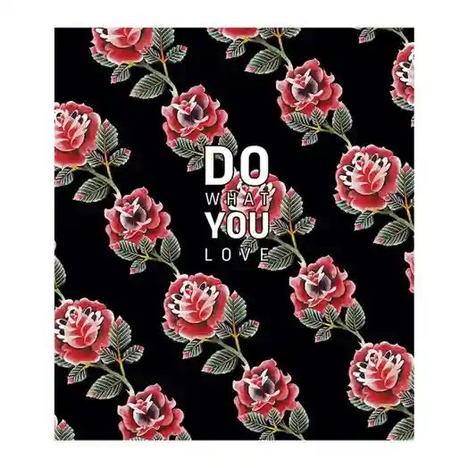 Тетрадь 48 листов, линейка, Star Do what you love