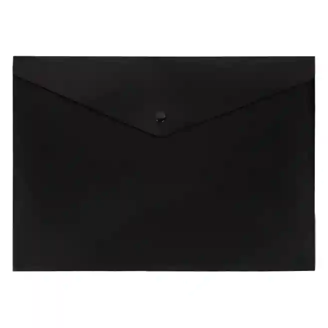Mapă plic A4, plastic, mat, OfficeLine neagră