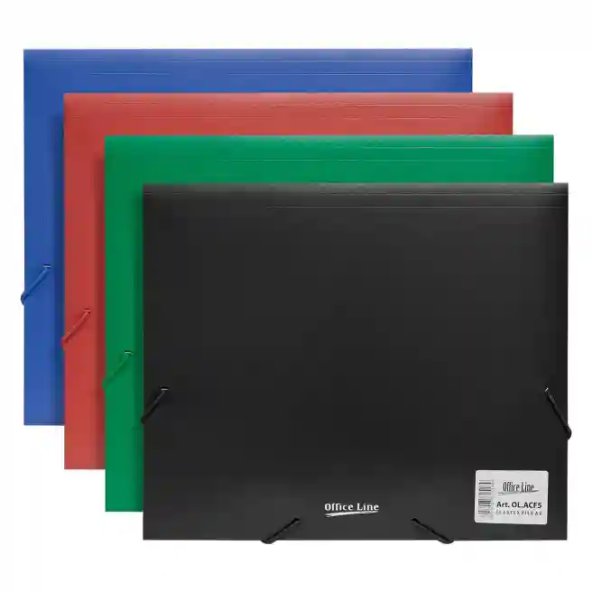 Mapa cu elastic А5+ OfficeLine, assorti