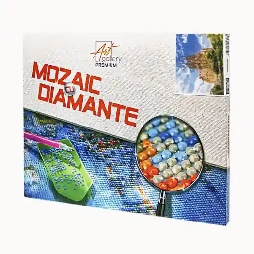 Sagrada Familia, 30x40 cm, mozaic cu diamante