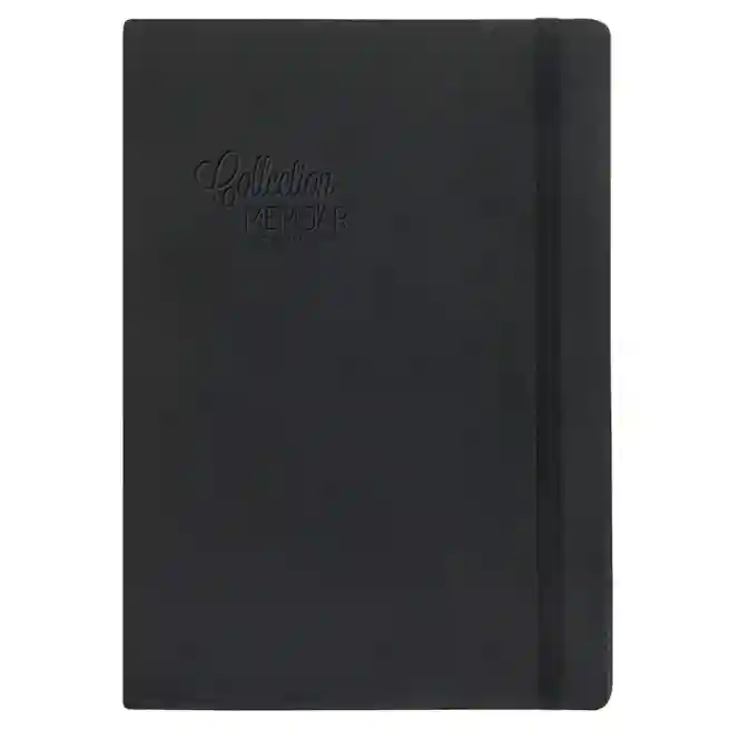 Carnet notițe A5 linie 96 foi Mar Mar TOUCH&FEEL cu elastic