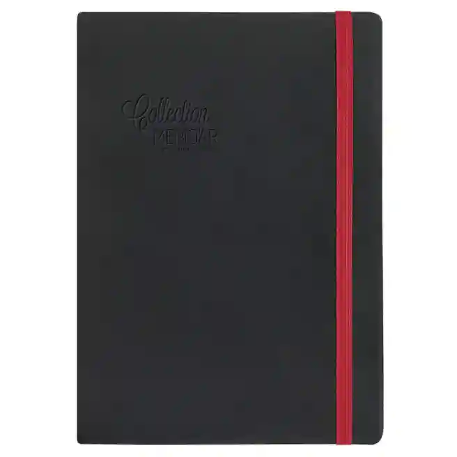 Carnet notițe A5 linie 96 foi Mar Mar TOUCH&FEEL cu elastic