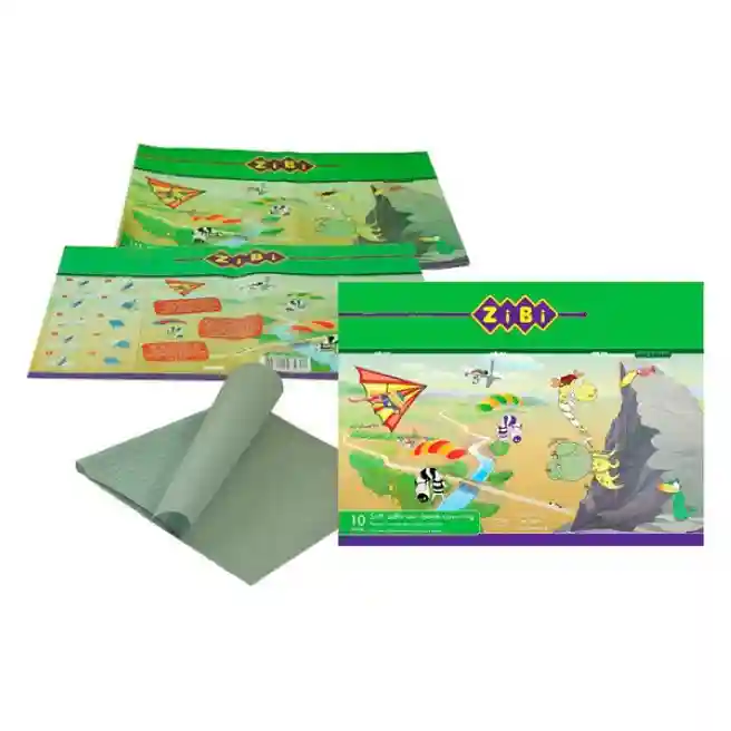 Pelicula autoadeziva pentru carti, 10 foi (50x36cm) / pachet, transparent