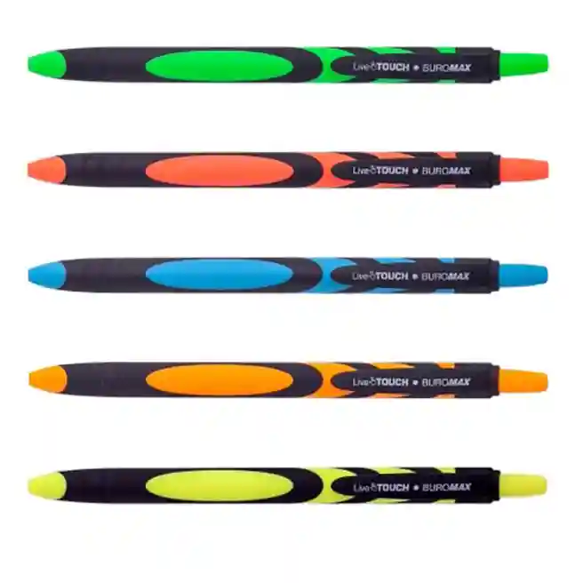 Pix BUROMAX cu buton LIVE TOUCH, 0.7 mm