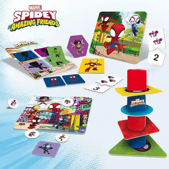 LSC Joc educațional Spidey and His Amazing Friends, Disney Junior, cod 53602