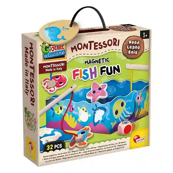 LSC Set educațional MONTESSORI Fish Fun, cod 53595