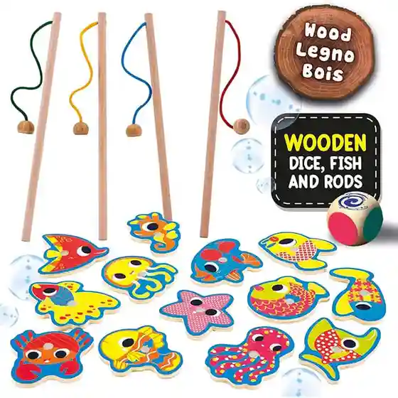 LSC Set educațional MONTESSORI Fish Fun, cod 53595