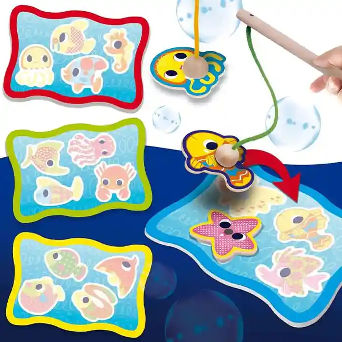 LSC Set educațional MONTESSORI Fish Fun, cod 53595