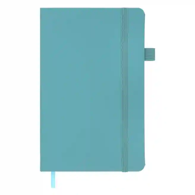 Carnet notite A5 puncte 96 foi Buromax coperta tare ETALON PU turcoaz