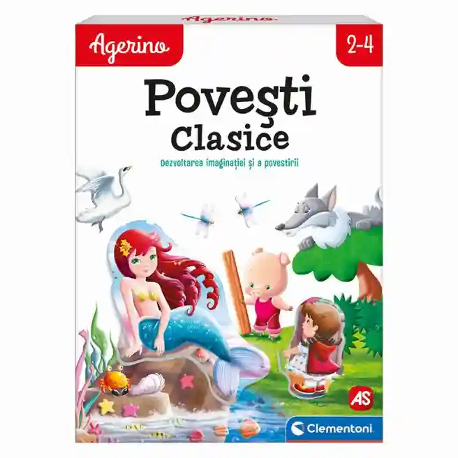 AS Joc educativ Agerino - Povești Clasice RO, cod 60107