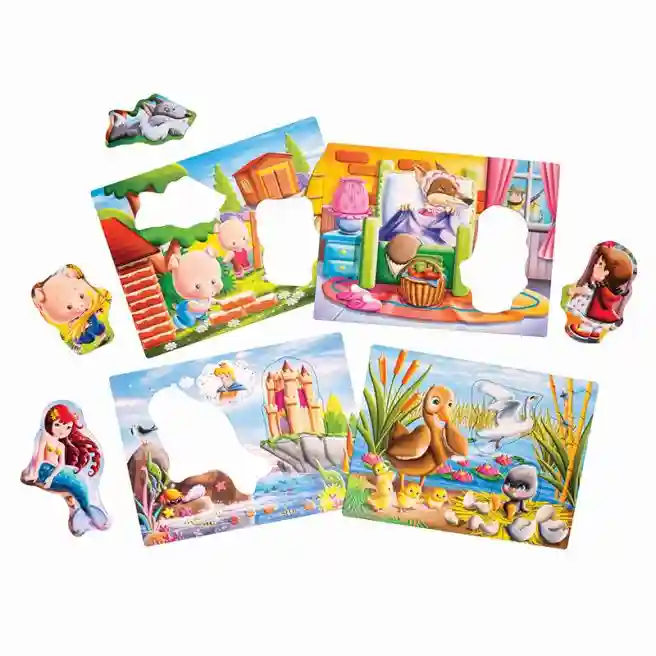 AS Joc educativ Agerino - Povești Clasice RO, cod 60107