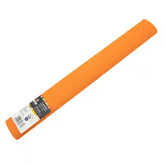Hartie creponata floristica TYMOS, 50x200cm, EC106, oranj inchis
