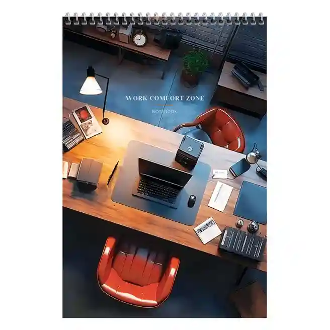 Blocnotes A4 80 foi pătrățele BG "Office"
