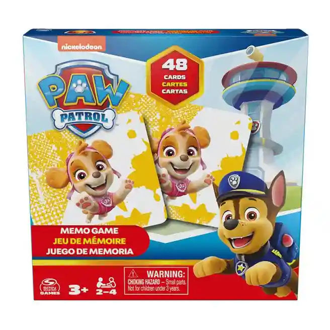 SM Joc de societate "MEMO Puppy Patrol (48 cărți)", cod 57072