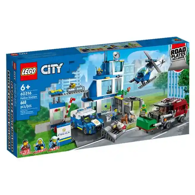 Конструктор LEGO City Полицейский участок, арт. 60316