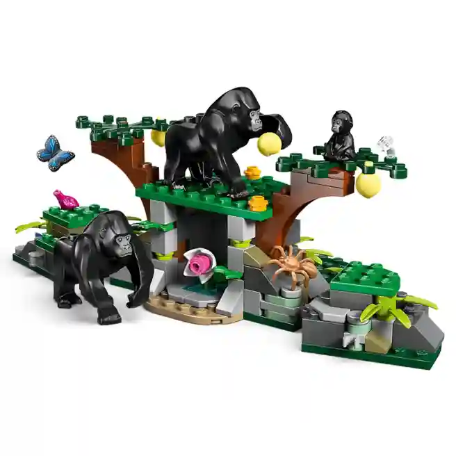 Конструктор LEGO City Вертолет «Исследователь джунглей» в базовом лагере, арт. 60437