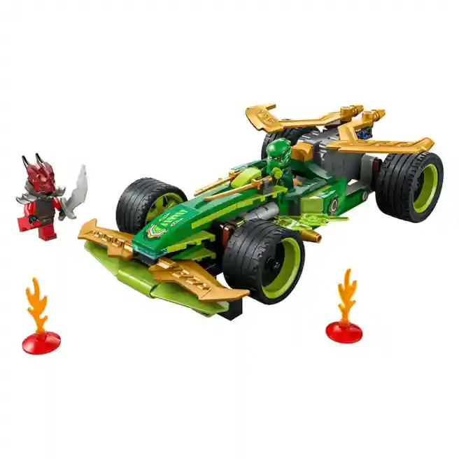 Конструктор LEGO Ninjago Гоночный автомобиль Ллойда с инерционным двигателем, арт. 71828