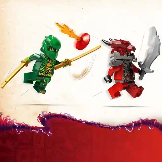 Конструктор LEGO Ninjago Гоночный автомобиль Ллойда с инерционным двигателем, арт. 71828