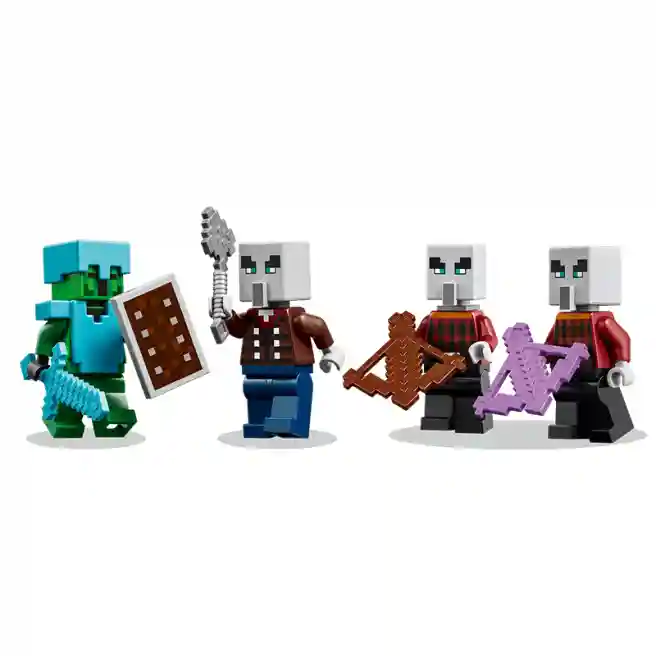 Constructor LEGO Minecraft Illager Desert Patrol, art. 21267