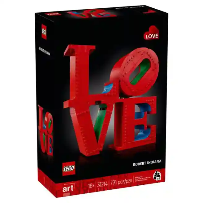 Constructor LEGO Art DRAGOSTE, art. 31214