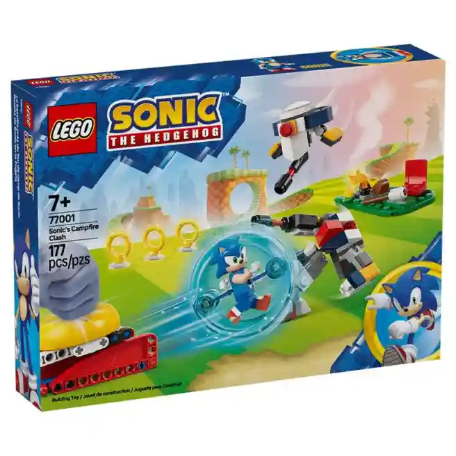 Конструктор LEGO Sonic The Hedgehog Соник и его битва у костра, арт. 77001