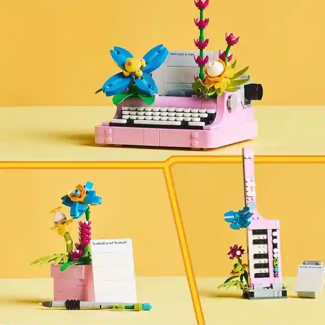 Конструктор LEGO Creator Пишущая машинка с цветами, арт. 31169