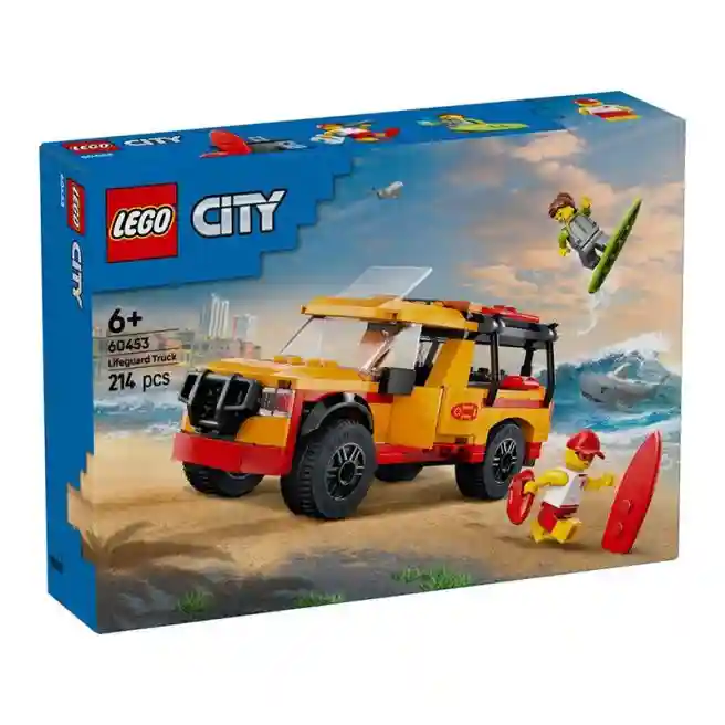 Constructor LEGO City Camion de salvare pe plajă, art. 60453