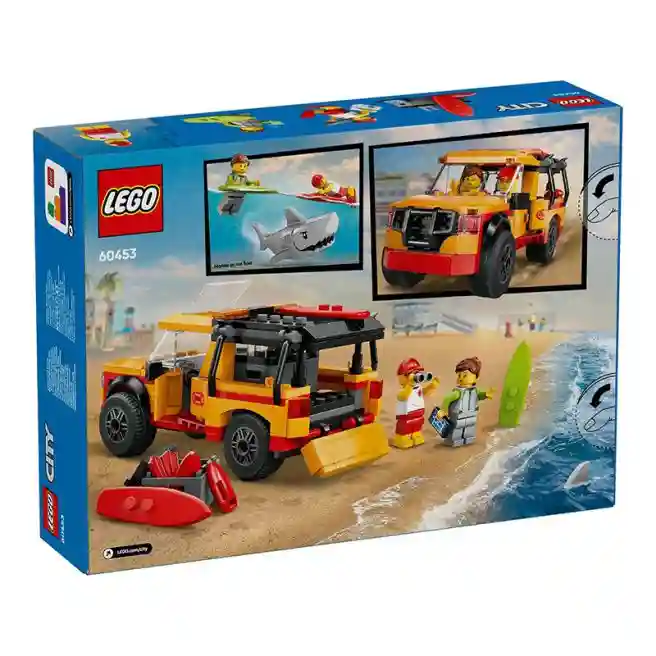 Constructor LEGO City Camion de salvare pe plajă, art. 60453
