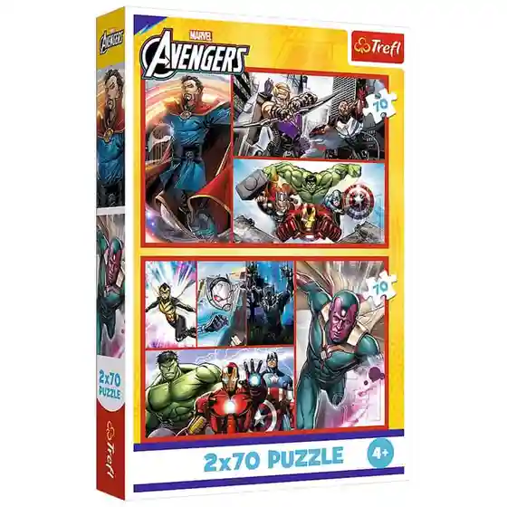 TF Puzzle "2x70" - Disney Marvel The Avengers, cod 61451