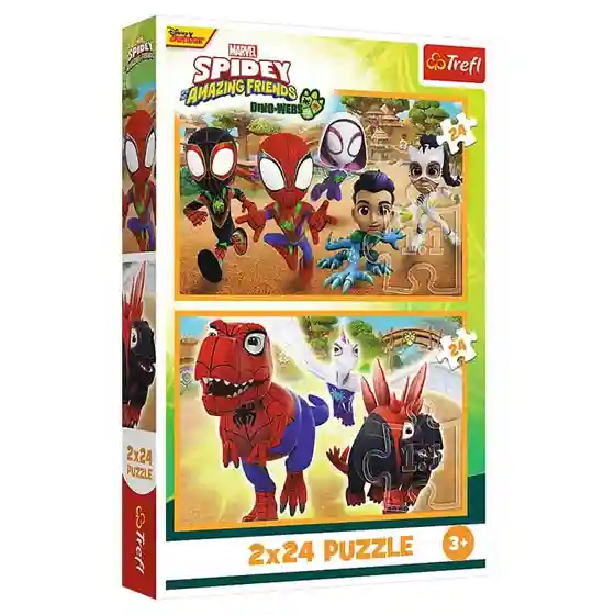TF Puzzle "2x24" - Spidey and his Amazing Friends Marvel, cod 61447