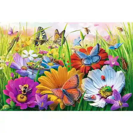 TF Puzzle "300 EasyPiece" - Insects in the Meadow, cod 61445