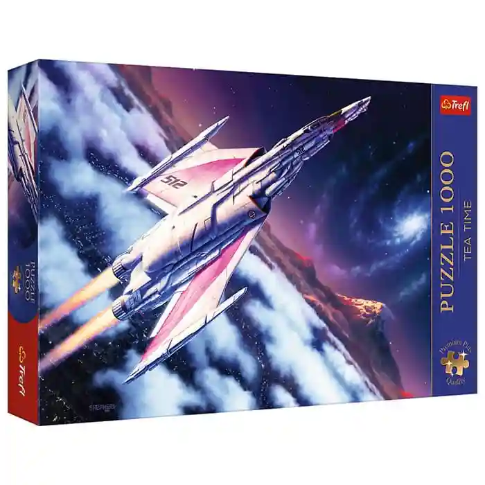 TF Пазлы "1000 Premium Plus" -Tea Time: Flight into space, код 61429