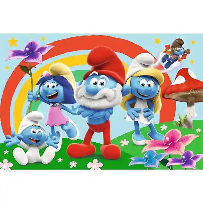 TF Пазлы "24 Maxi" -  Smurf day / The Smurfs, код 61435