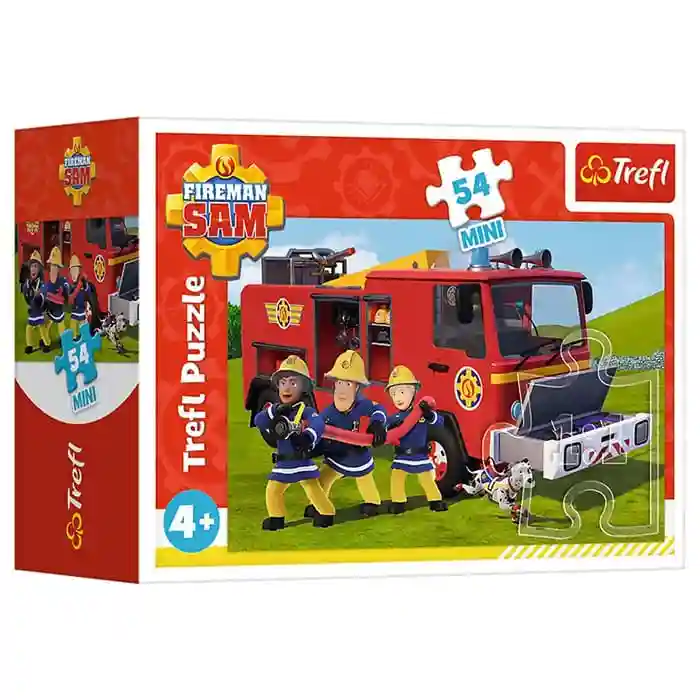 TF Пазлы "54mini" - Fireman Sam on standby (54205), код 61502