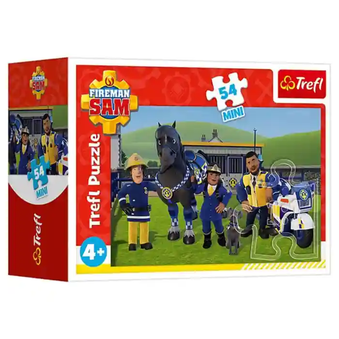 TF Puzzle"54mini" - Fireman Sam on standby (54205), cod 61501