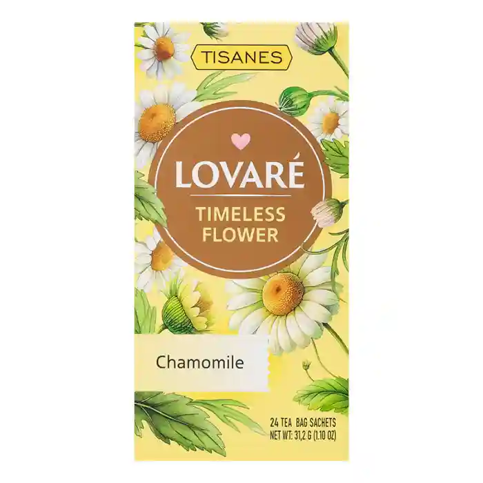Чай LOVARE TISANES   Timeless Flower 24 pak ромашковый чай