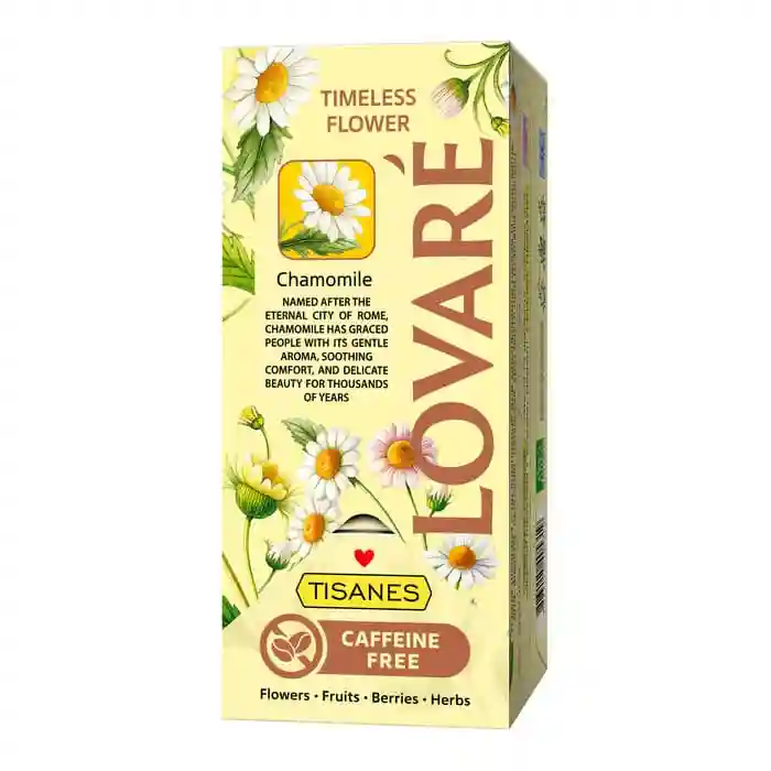 Чай LOVARE TISANES   Timeless Flower 24 pak ромашковый чай