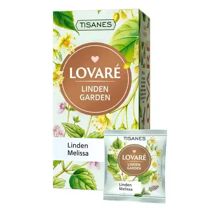 Чай LOVARE TISANES  Linden Garden 24 pak с фруктами и плодами