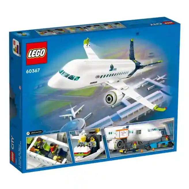 Конструктор LEGO City Пассажирский Самолет, арт. 60367