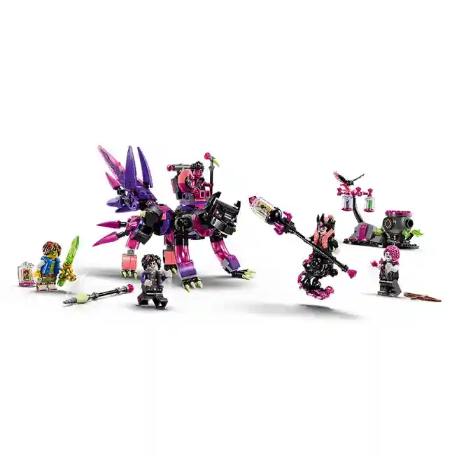 Constructor LEGO Dreamzzz Creaturi de coșmar ale vrăjitoarei Niciodată, art. 71483