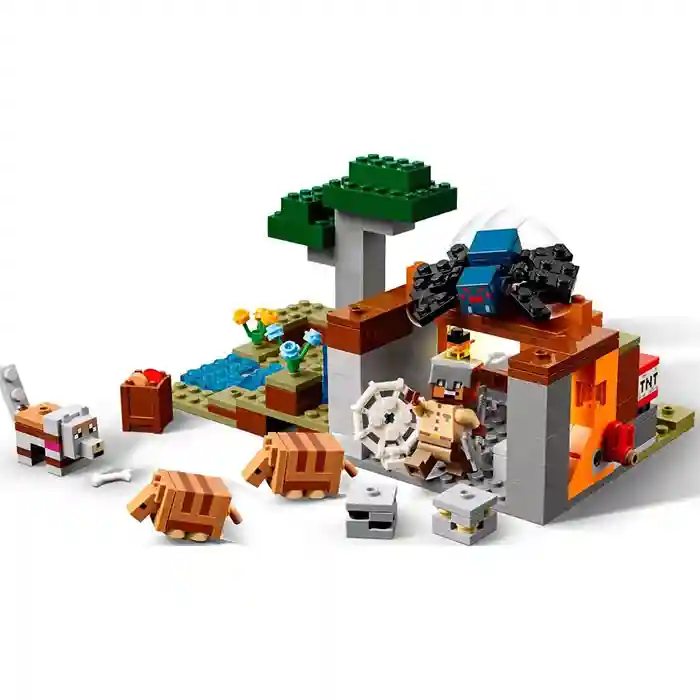 Constructor LEGO Minecraft Expediția Mină Armadillo, art. 21269