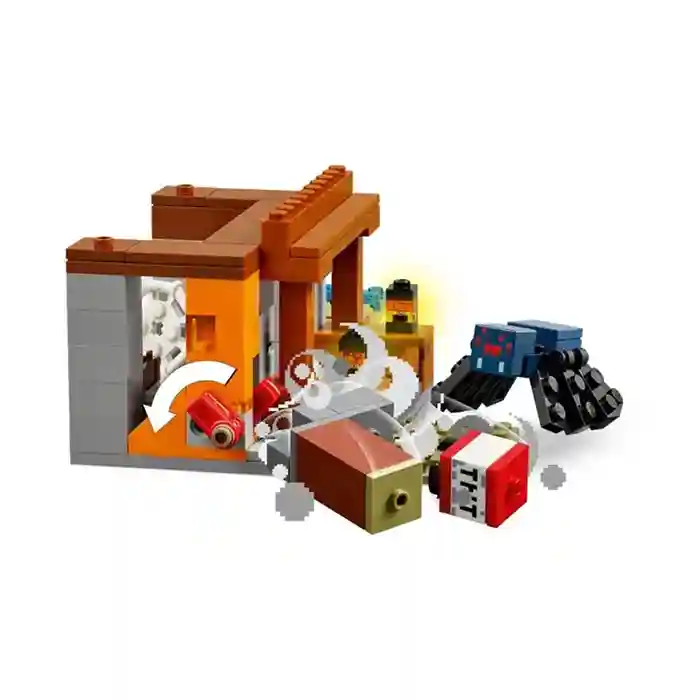 Constructor LEGO Minecraft Expediția Mină Armadillo, art. 21269